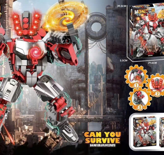 Hộp Đồ Chơi Robot TD3